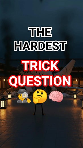 This simple plane crash Question is fooling everyone