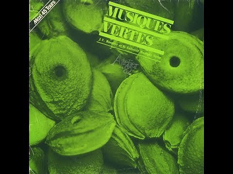 Jean-Yves Bosseur, "Musiques Vertes" [CP-167]