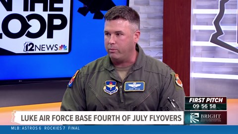 Look to the sky on the 4th of July for Luke Air Force Base flyovers