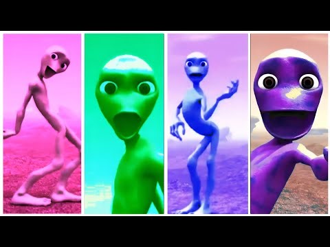 Epic Alien Dance | Dame Tu Cosita Style Animation