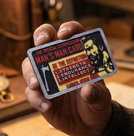 Official Man Card Gift - for the Man Who Shows Up - Etsy