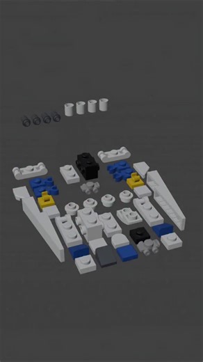 Ksunder Cage | Animation Artist on Instagram: "Lego Mini Star Wars UT-60D U-wing | Satisfying Timelapse 💡More STAR WARS LEGO are on my YouTube! Inspiration for this build: @detarame45"