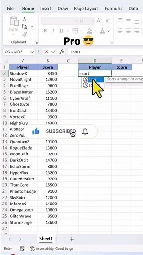 Stop Sorting in Descending Like This in Excel ❌#Excel #ExcelTips #ExcelShorts #DescendingSort