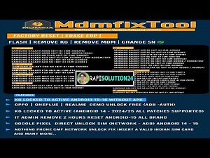 Free Download MDM Fix Tool V1.0.9.4