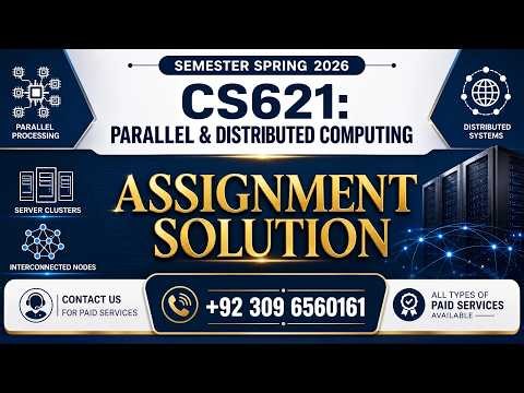 CS621 Assignment 1 Solution Spring 2026 | 100% Correct By VU Bright Sparks