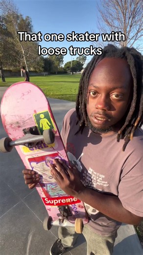 Nothing wrong with a little loosy goosy 🪿 | loose trucks skateboard
