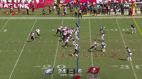 Can't-Miss Play: 77-yard TD! Mayfield and Egbuka burn Eagles on deep-ball score