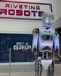 13 reactions | Meet Jarvis, Science City's resident ROBOTHESPIAN,...