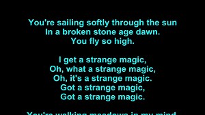 Electric Light Orchestra – Strange Magic Lyrics