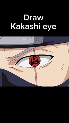 Draw Kakashi eye 🔥#shorts #trending #viral #sketchwithme #drawing #animedrawing #art #naruto