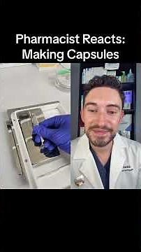 HOW CAPSULES ARE MADE (compounding pharmacy edition)