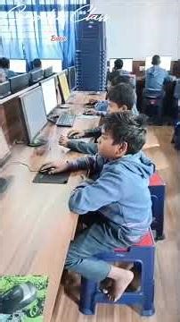 Learning Basic Computer Skills @John's Middle School Ranchi#smartlearning #smartclass