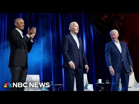 Biden fundraiser with three presidents raises $26 million