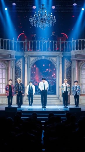 #bts performing in stage at fake Love❤