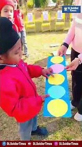 Teachings & Learning by using play way methods at SSDPS, Banga