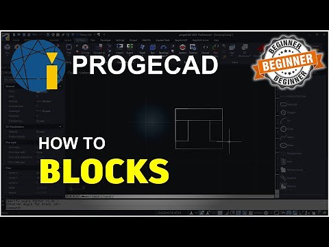 ProgeCAD How To Blocks Tutorials