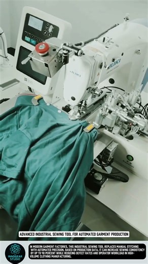 Advanced Industrial Sewing tool for automated garment production #tools