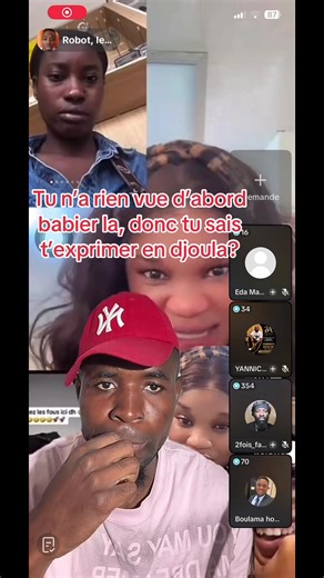 La fille qui a insulté les dioula