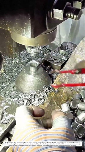 El martillo que da forma: Cómo un golpe preciso transforma chatarra en vasos de aluminio