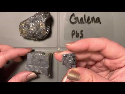 Minerals : Sulfides - Galena