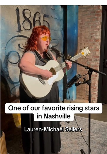 Go check out @Lauren-Michael Sellers such a soulful voice! #nashville #songwriter