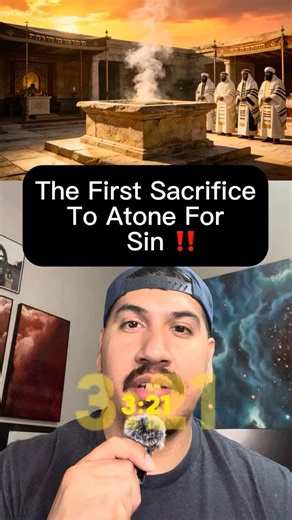 The First Sacrifice To Atone For Sin‼️ #shorts #shortvideo #fyp #jesus