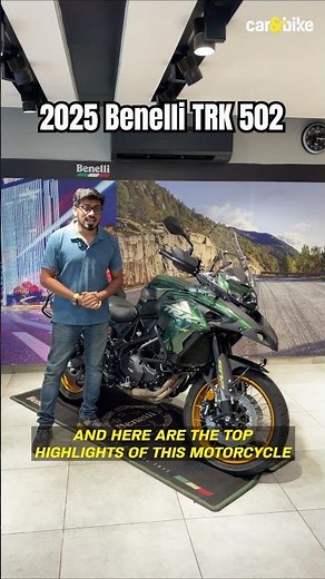 2025 Benelli TRK 502X Top 5️⃣ Highlights#benelli #benellitrk502 #adventure #offroad #carandbike