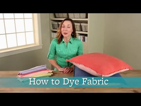 How to Dye Fabric