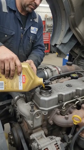 They replace the cylinder head! Wait for the fill.#Mechanic #TruckRepair #CylinderHead #HeadGasket