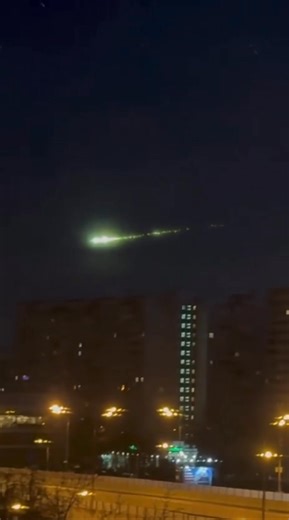 This green fireball was seen over the skies of Moscow Russia. The green color would be from the elements and minerals make up the meteor that are burning. Think of it as a firework whatever elements are included is the color that it would produce when burned. | Meteorologist Brad Sowder