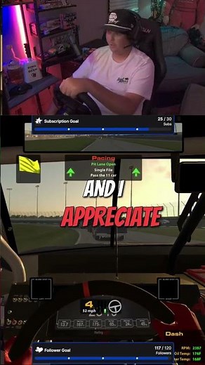 Join us as we discuss our pit stop strategy during an intense iRacing session