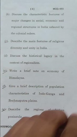 mscgg previous year question ignou#mscgg003🗣️#ignou #shortsfeed #shorts #ignouexam #viral #study