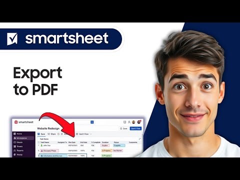 How To Export To Pdf In Smartsheet (Easiest Way) (2026 Guide)