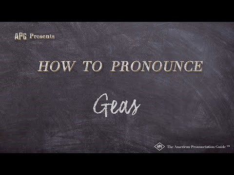 How to Pronounce Geas (Real Life Examples!)
