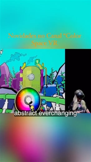 Relaxing VR Coloring Book for All Ages 🌈 Color Space VR #metaquestpro #colors