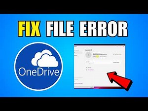 How To Fix OneDrive Can't Open File Error On PC (2026) (New Update)