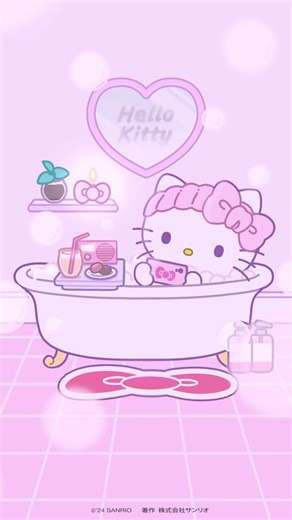 今夜はどんなバスタイムを過ごす？🛀🫧✨ #バスタイム #癒しの時間 #アニメ #アニメーション #bathtime #animatio...