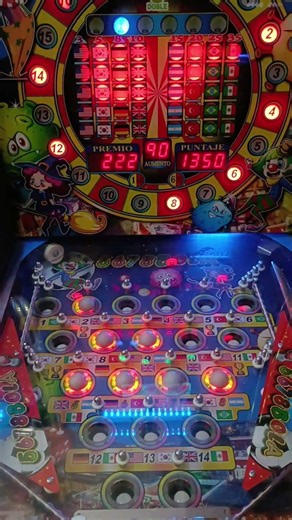 BONUS 🎰 AL MÁXIMO 🍀 PINBALL 8 BOLAS ⚽