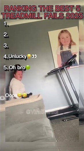 Top 5 Best Treadmill Fails of 2025 😂🏃‍♂️ | Viral Fails #shorts
