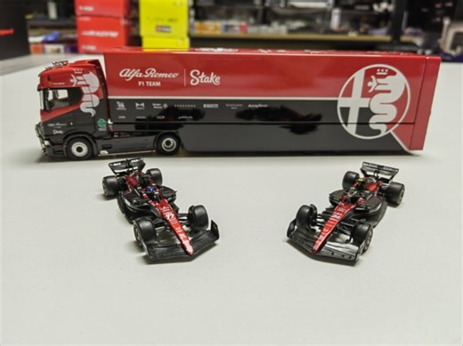 【F1赛车模型】小比例选spark还是mini gt？