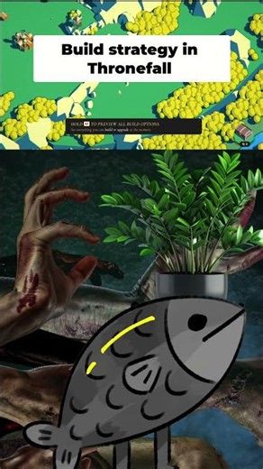 Thronefall. Previewing Game Builds Good Hands or Bad