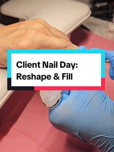 Nail Reshape and Builder Gel Fill Tutorial