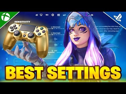 NEW Best Chapter 7 Controller Settings + Sensitivity on PS4 (Fortnite Tutorial)
