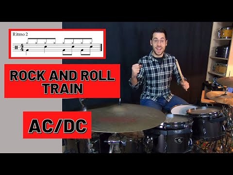 🥁ROCK AND ROLL TRAIN - AC/DC (DRUM COVER) BATERÍA