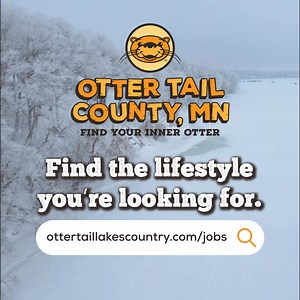 Living the lake life means magnificent commutes like this. Explore career opportunities with a simpler pace of life in Otter Tail County, MN. | Otter Tail Lakes Country