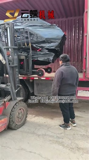 Wall panel installation machine shipped! #high