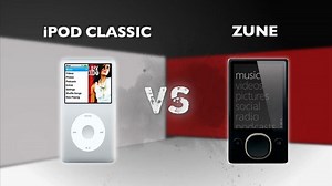 iPod Classic vs. Zune