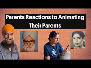 Parents Reacting To Live Animated Photos of Their Parents (Reactions + How To Tutorial)