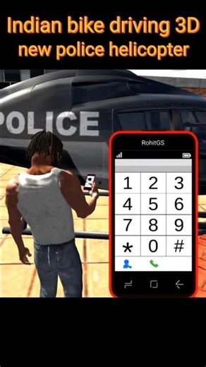 Indian bike driving 3D new helicopter cheat code #rel #shots#gaming 😘