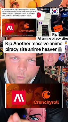 Rip another massive anime piracy sit animeheaven🪦 #anime #foryou #rip | Anime